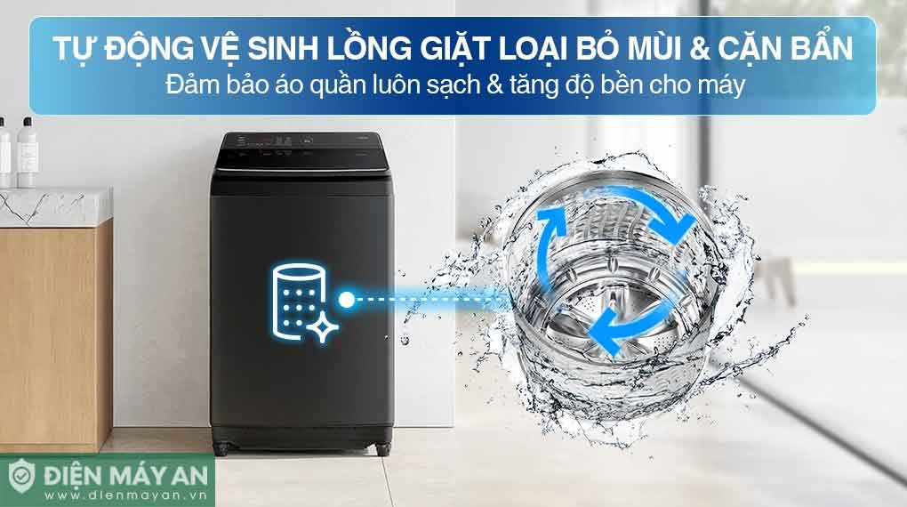 Máy giặt Samsung Ecobubble Inverter 17 kg WA40F17E7CSV